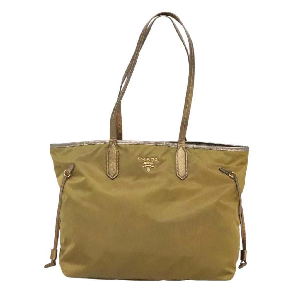 PRADA Tote Bag Nylon Green Auth 130186 - Picture 13 of 16